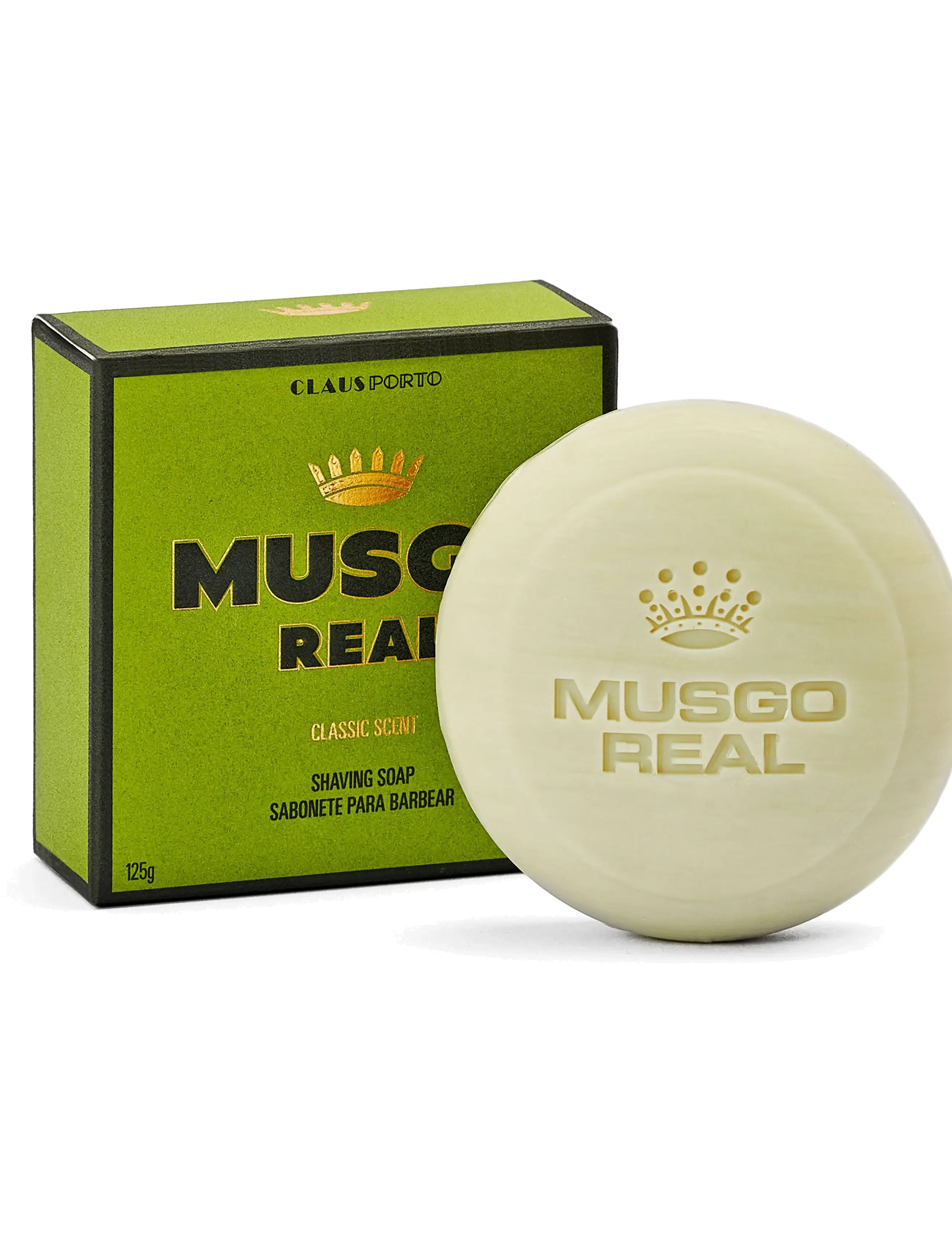 Claus Porto - SHAVING SOAP CLASSIC SCENT - 125g - barbergels - green - 2