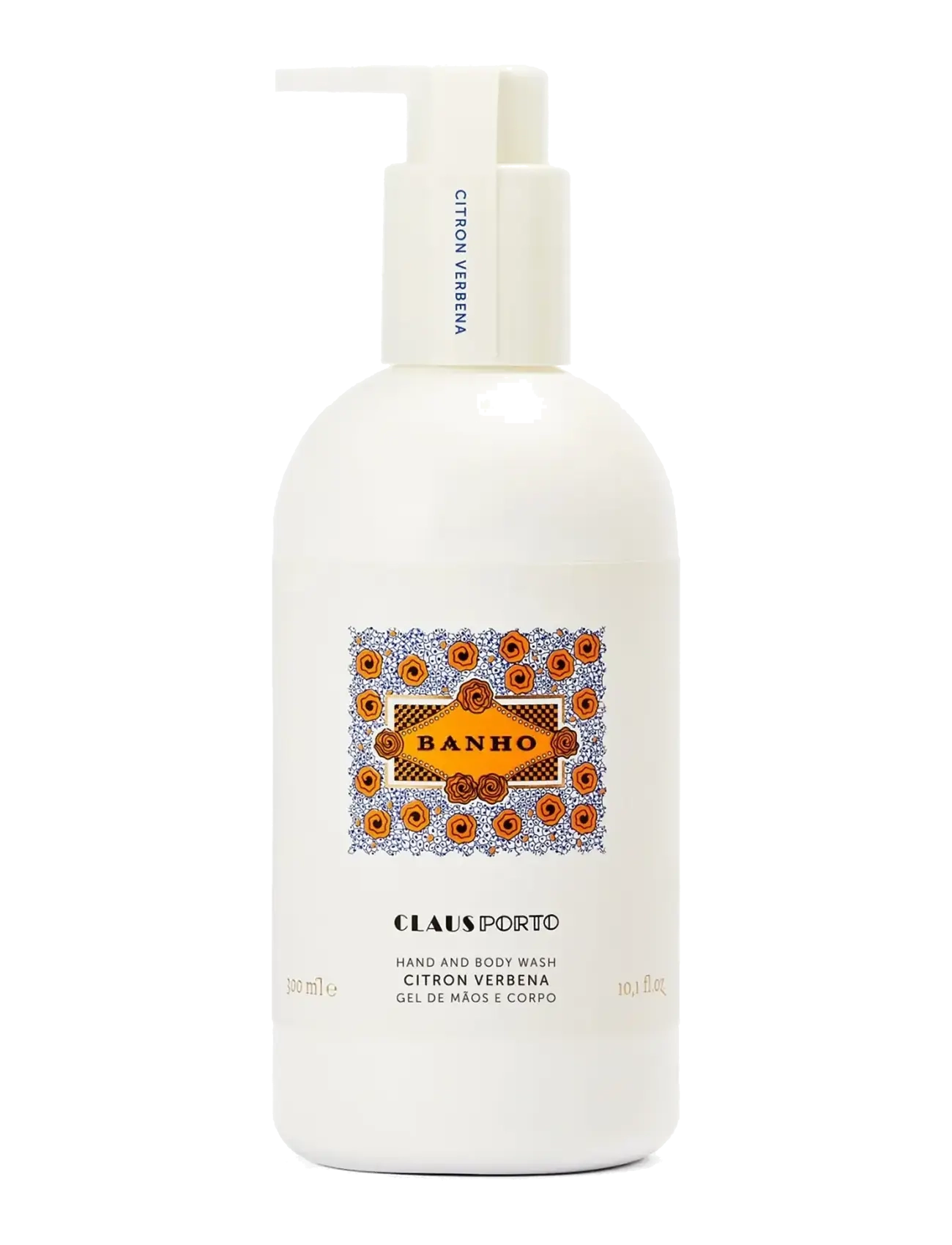 Claus Porto Banho Citron Verbena Hand & Body Wash - Kropspleje - WHITE / white