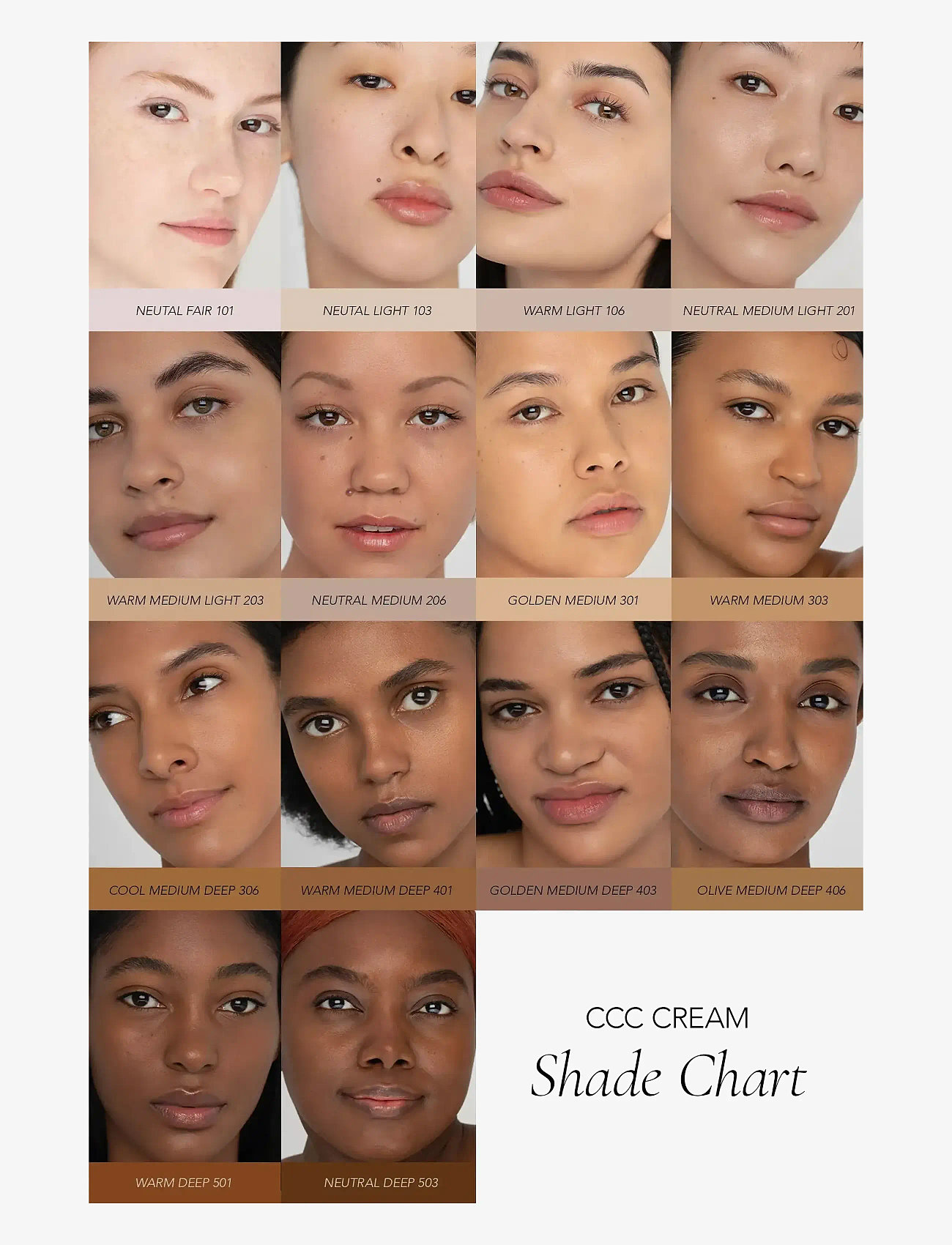 CLE Cosmetics - CCC Cream - til ansigtet - neutral light 103 - 4