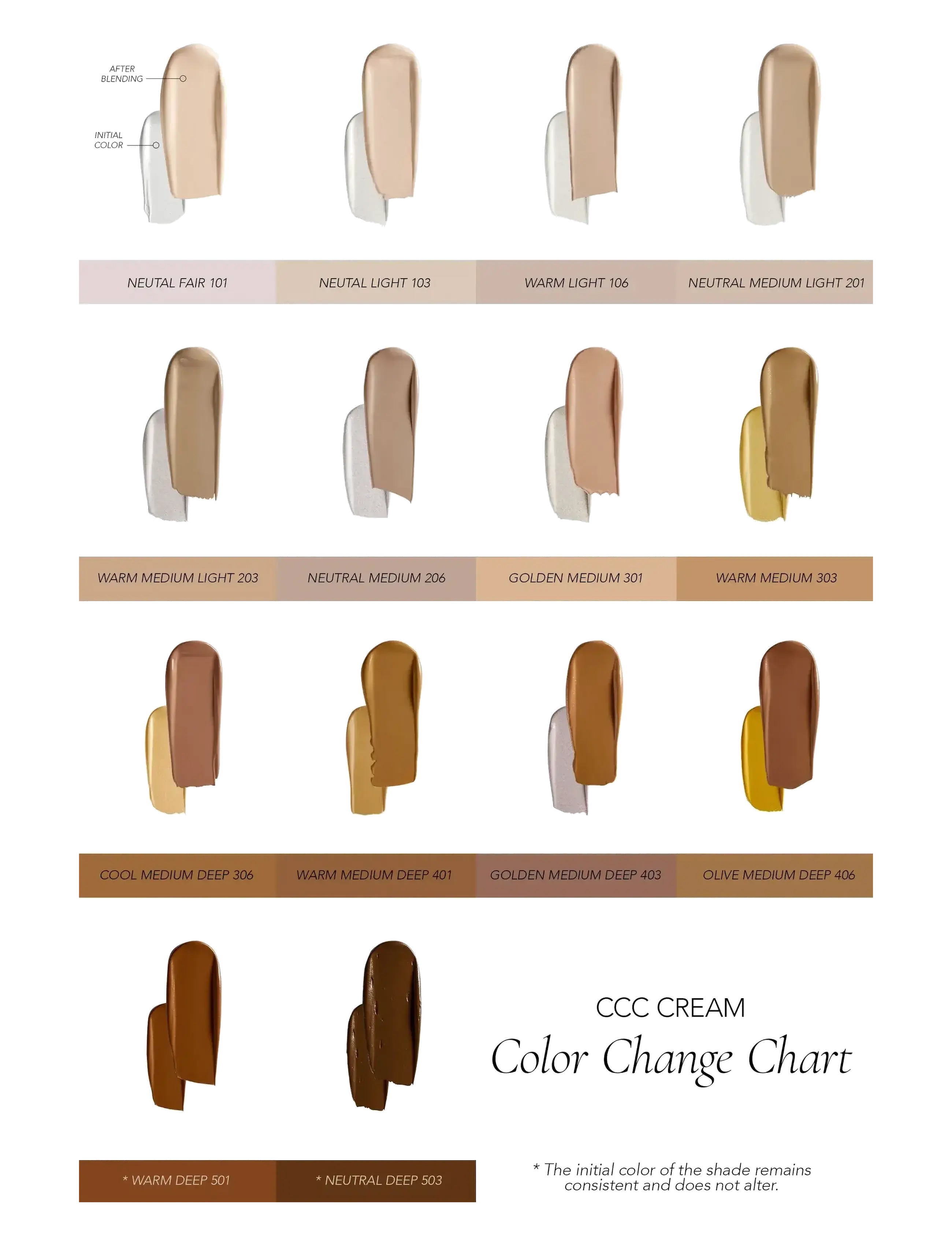 CLE Cosmetics - CCC Cream - til ansigtet - warm light 106 - 4