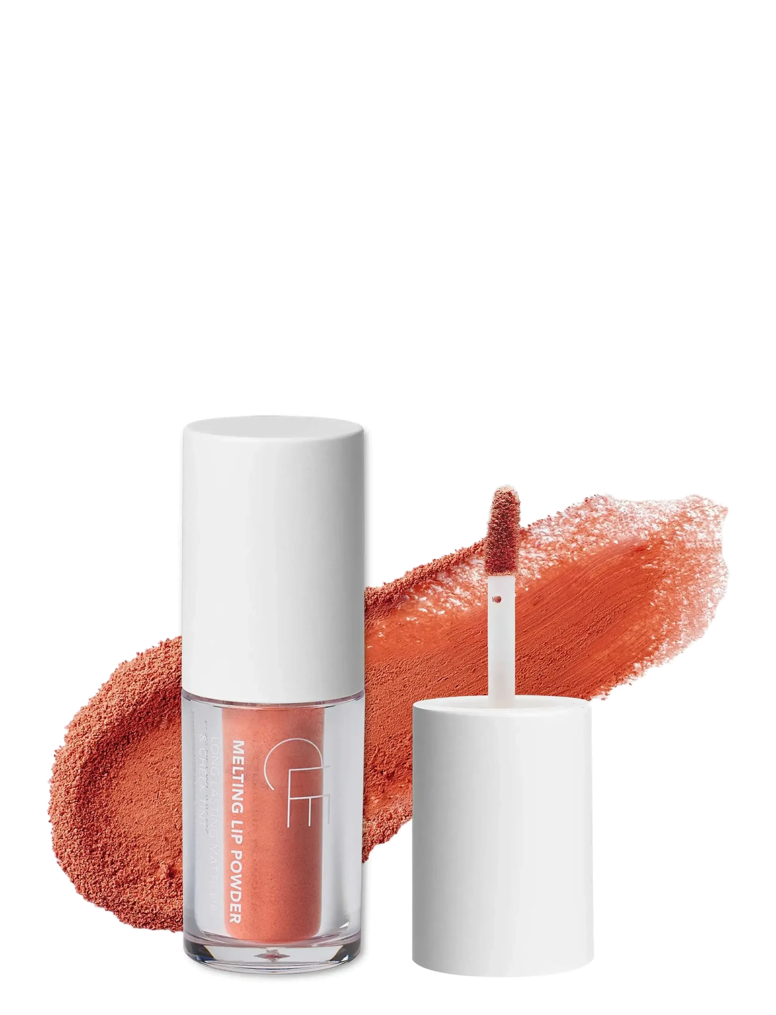 CLE Cosmetics Melting Lip Powder - CLE Cosmetics - NUDE BLUSH / red