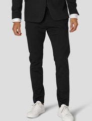 Clean Cut Copenhagen - Milano Jersey Pants - jakkesætsbukser - black - 2