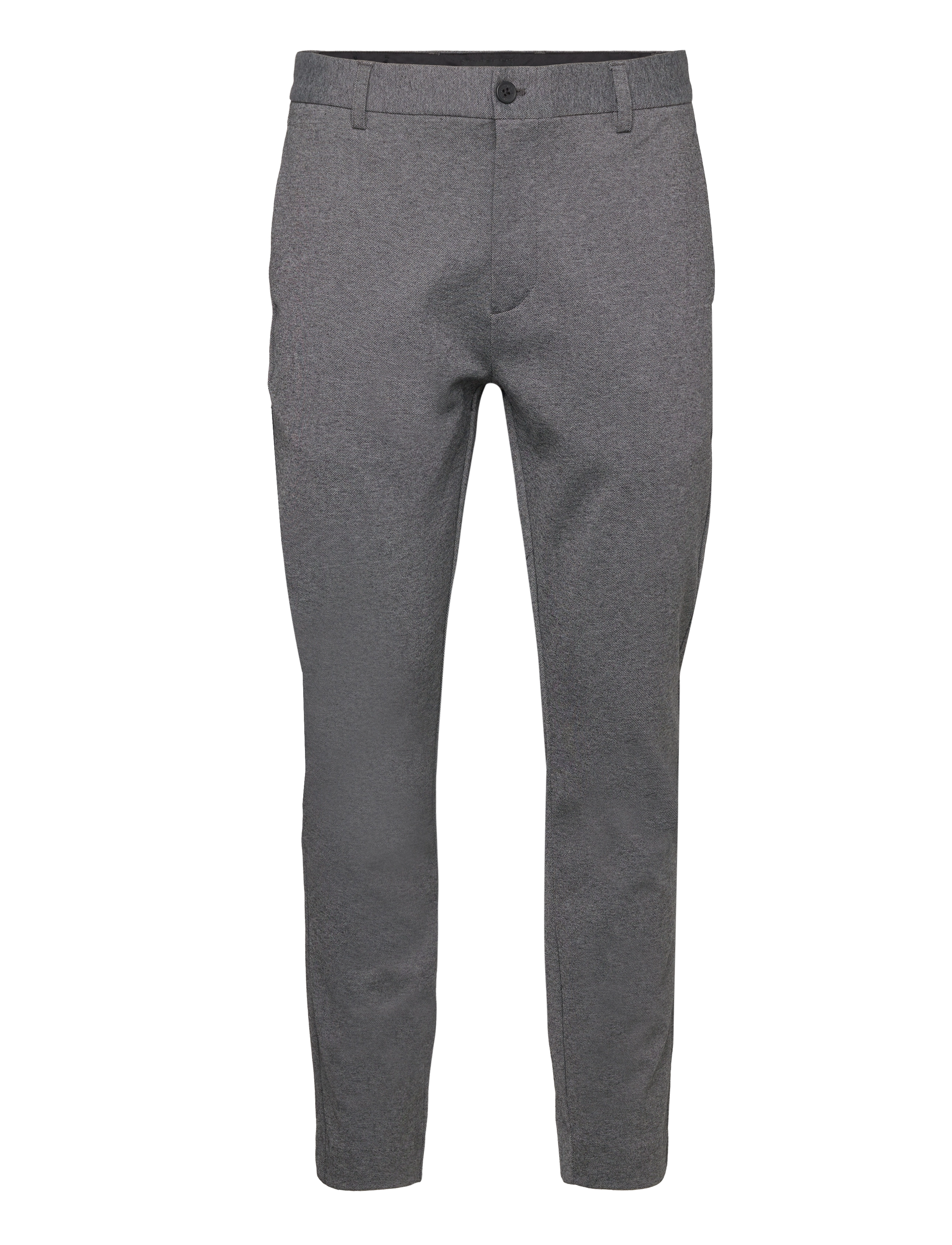 Clean Cut Copenhagen Milano Jersey Pants - Tøj - DARK GREY MIX / grey