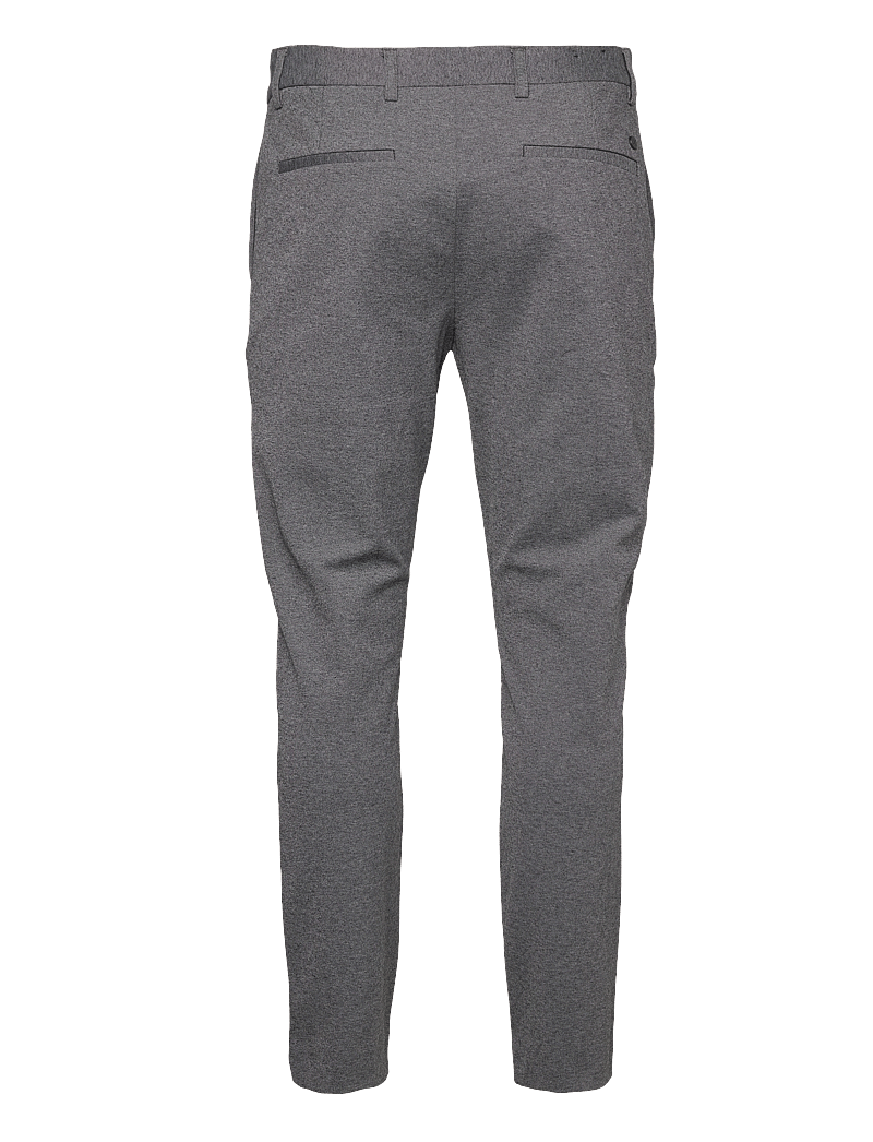 Clean Cut Copenhagen - Milano Jersey Pants - Ülikonnapüksid - dark grey mix - 2