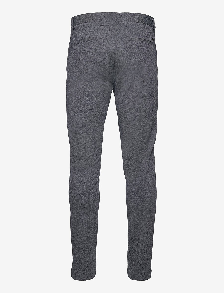 Clean Cut Copenhagen - Milano Jersey Pants - pantalons habillés - denim melange - 2
