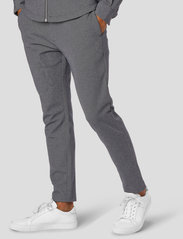 Clean Cut Copenhagen - Milano Jersey Pants - jakkesætsbukser - denim melange - 2