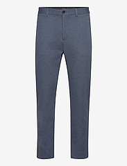 Clean Cut Copenhagen - Milano Jersey Pants - pantalons - indigo melange - 0