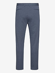 Clean Cut Copenhagen - Milano Jersey Pants - uzvalka bikses - indigo melange - 1