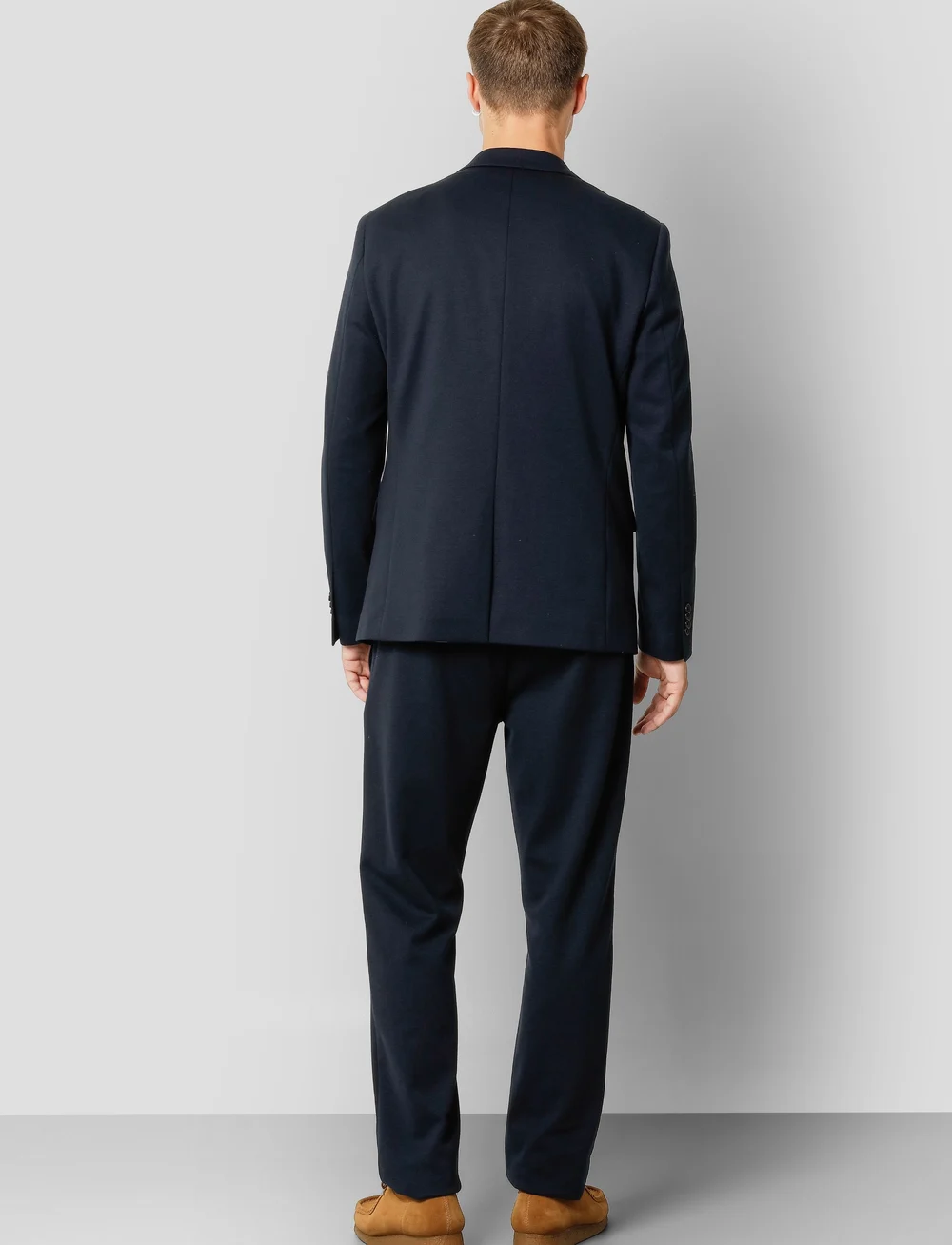 Clean Cut Copenhagen - Milano Jersey Pants - pantalons - navy01 - 5