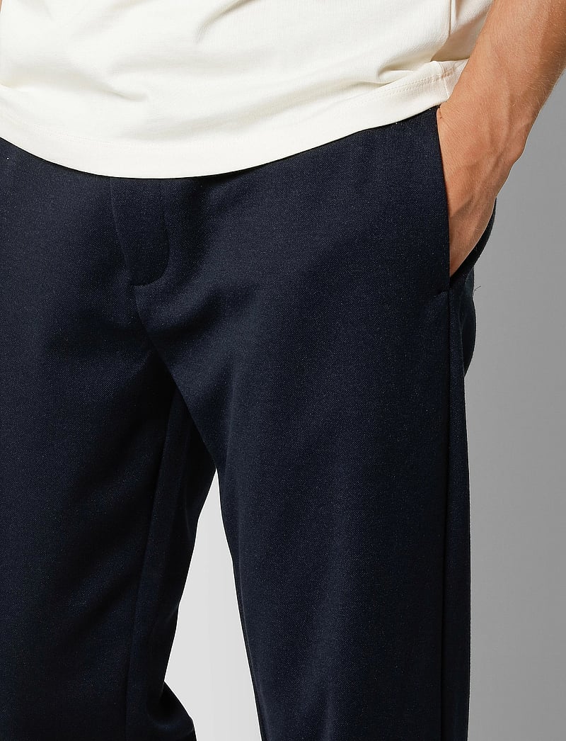 Clean Cut Copenhagen - Milano Jersey Pants - habitbukser - navy - 4