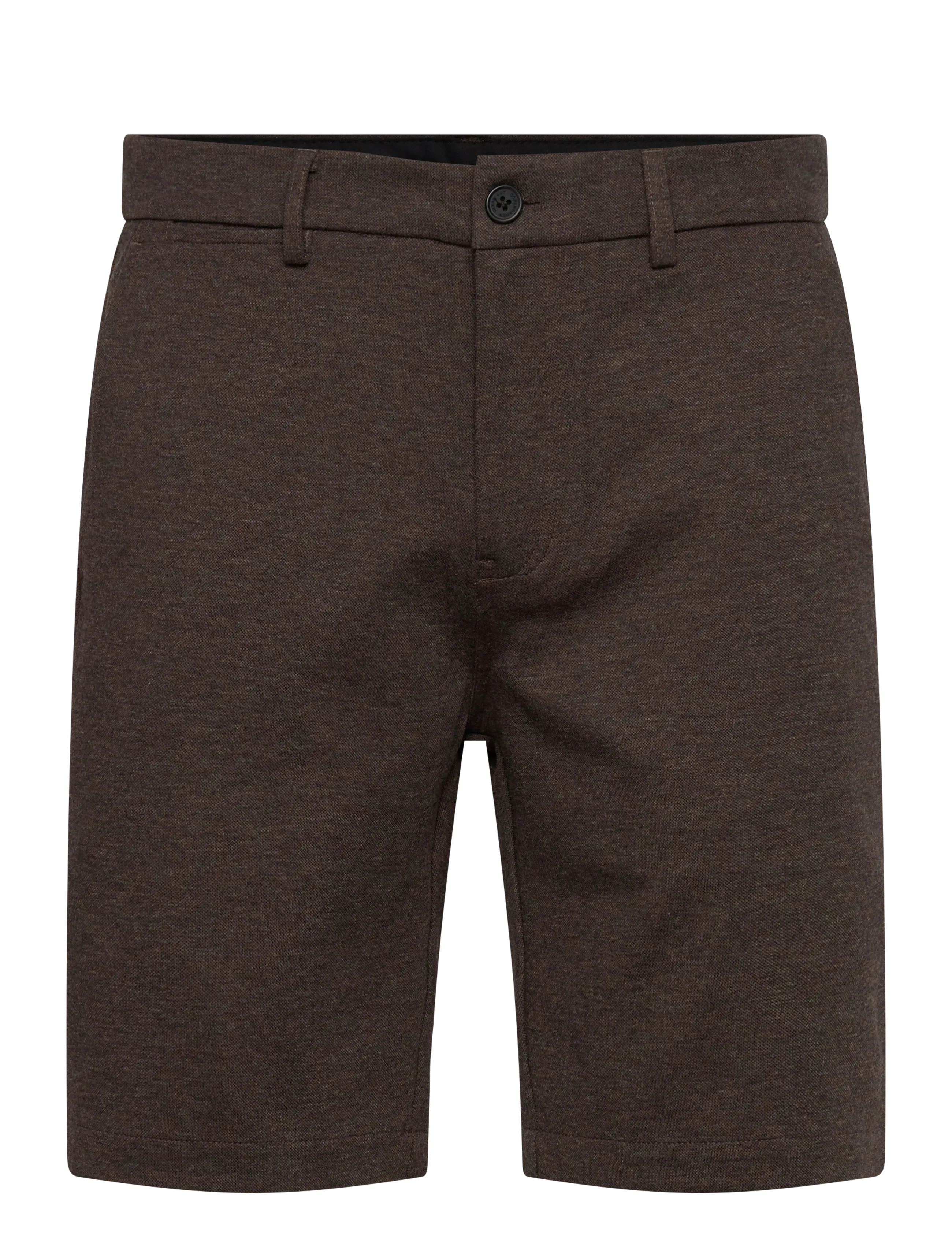 Clean Cut Copenhagen Milano Jersey Shorts - Kollektioner - BROWN MELANGÈ / brown