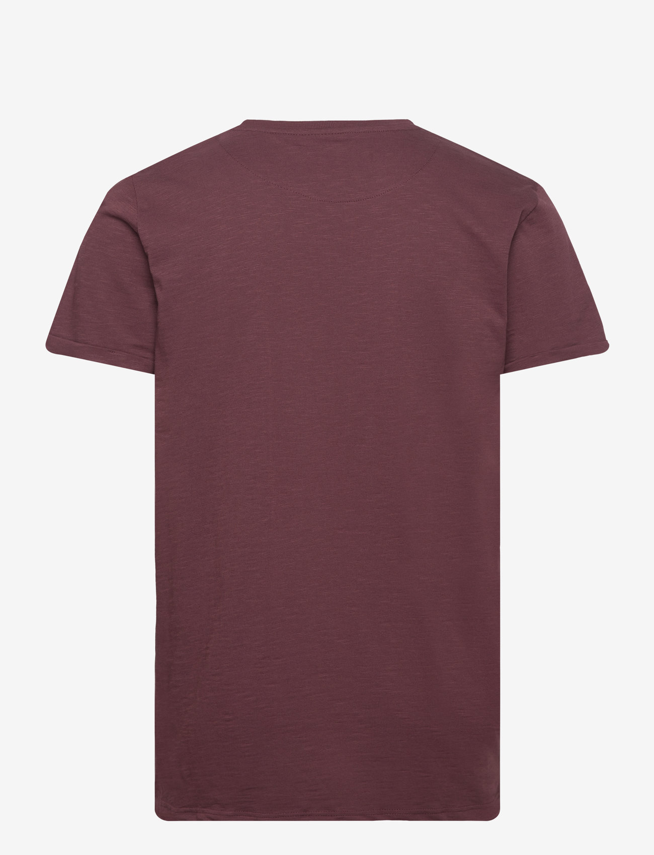 Clean Cut Copenhagen - Kolding Organic Tee S/S - laveste priser - dark plum - 1