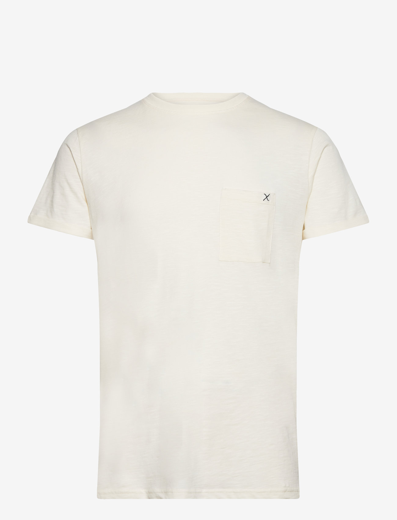 Clean Cut Copenhagen - Kolding Organic Tee S/S - kortærmede t-shirts - ecru - 1