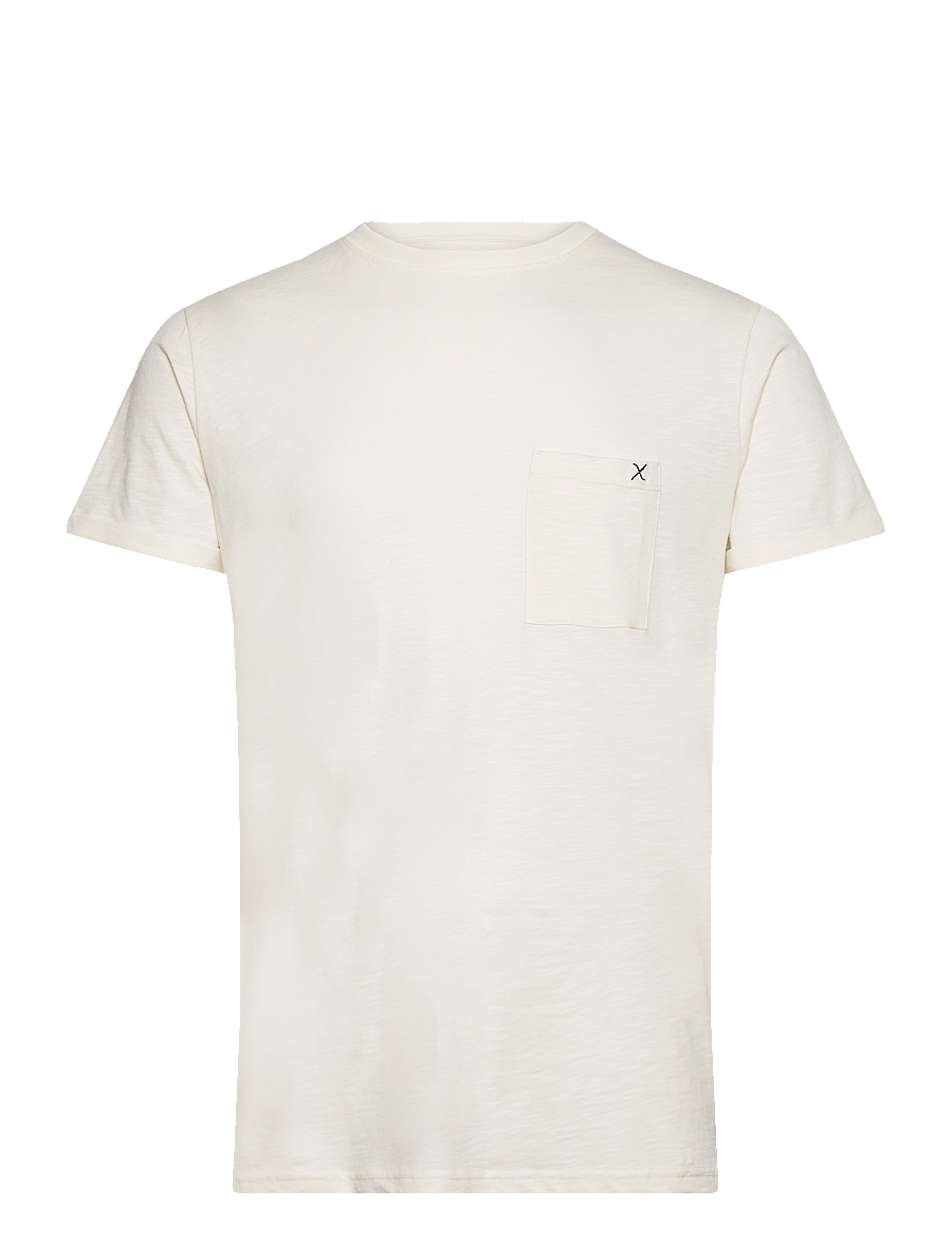 Clean Cut Copenhagen - Kolding Organic Tee S/S - kurzärmelige t-shirts - ecru - 1