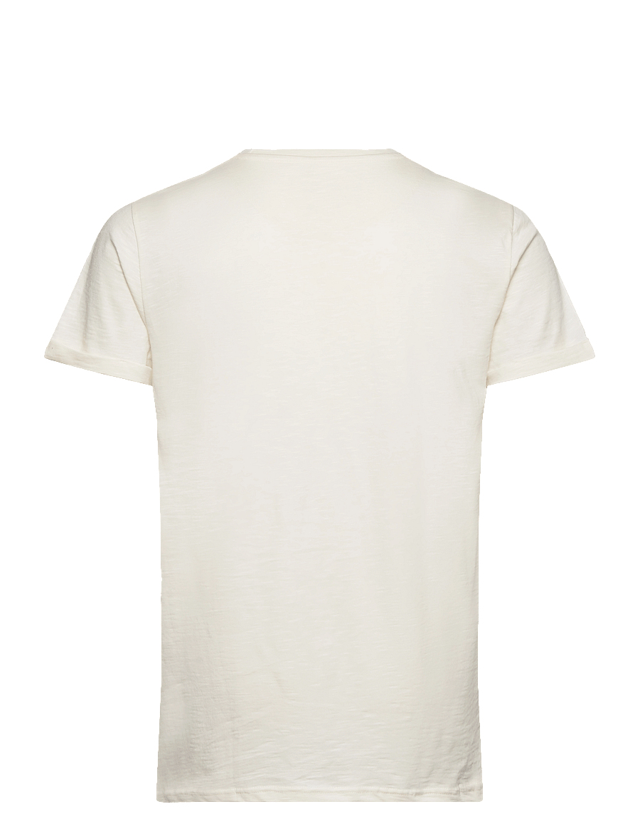 Clean Cut Copenhagen - Kolding Organic Tee S/S - kurzärmelige t-shirts - ecru - 2