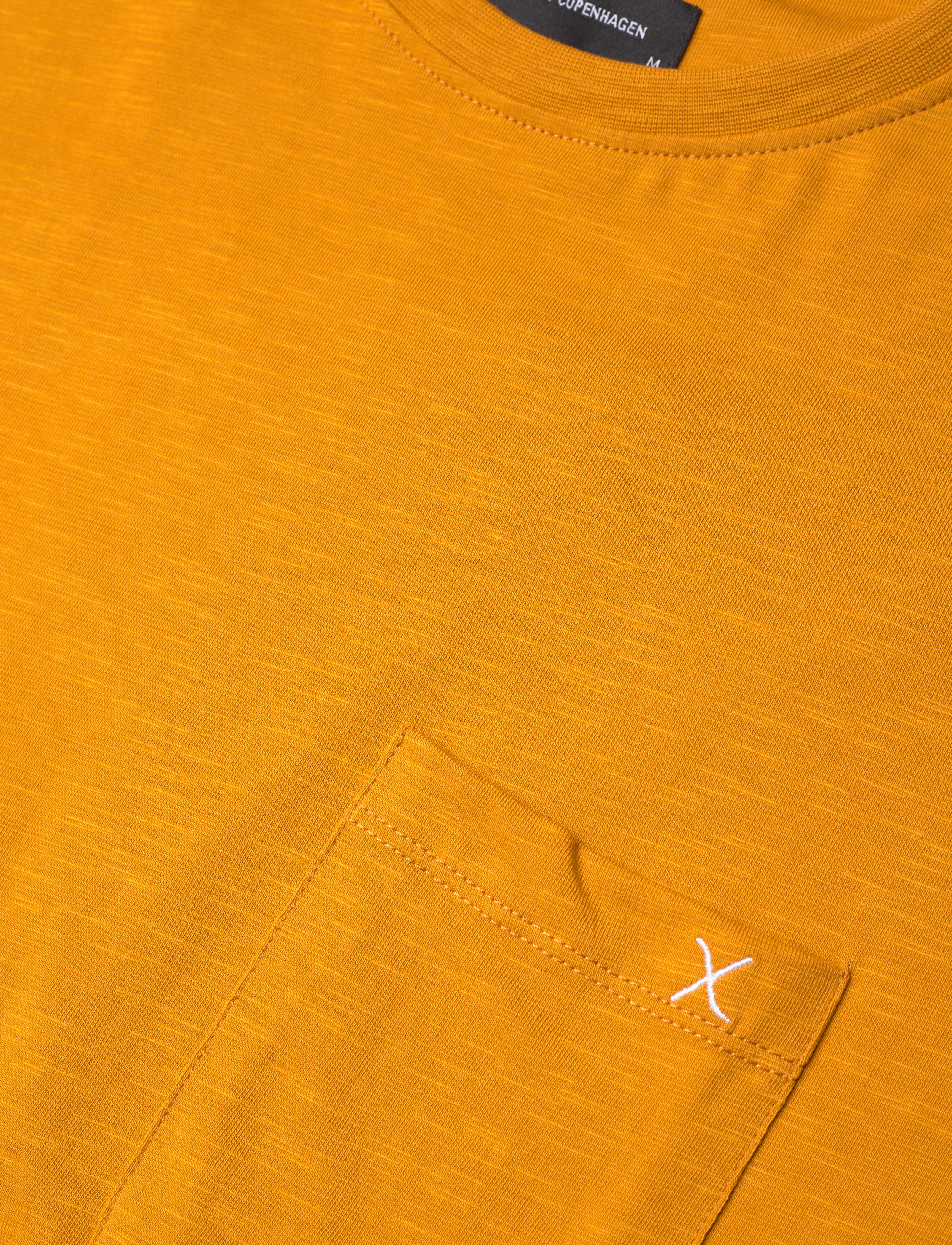 Clean Cut Copenhagen - Kolding Organic Tee S/S - laveste priser - rust orange - 2