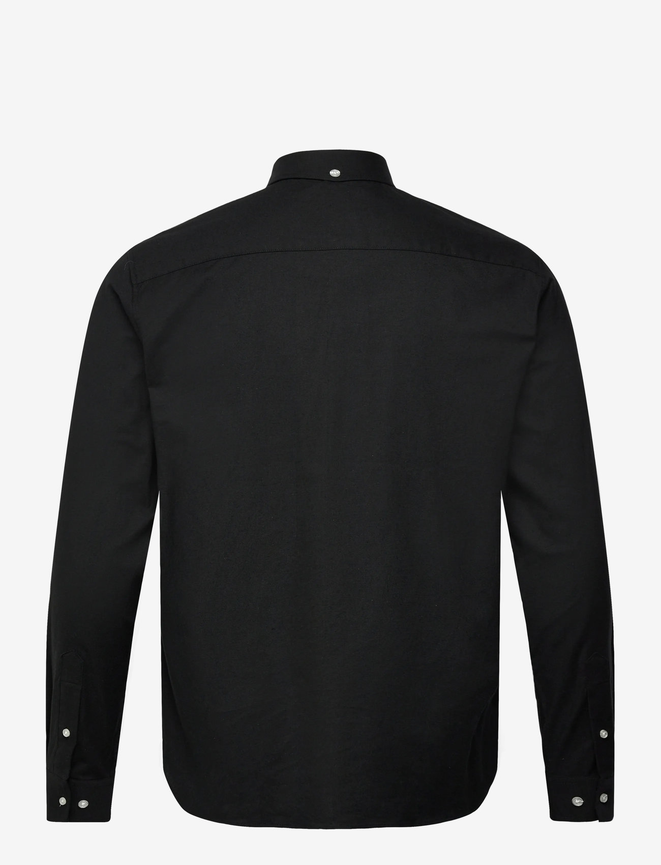 Clean Cut Copenhagen - Oxford Stretch Plain L/S - oxford-skjortor - black - 1