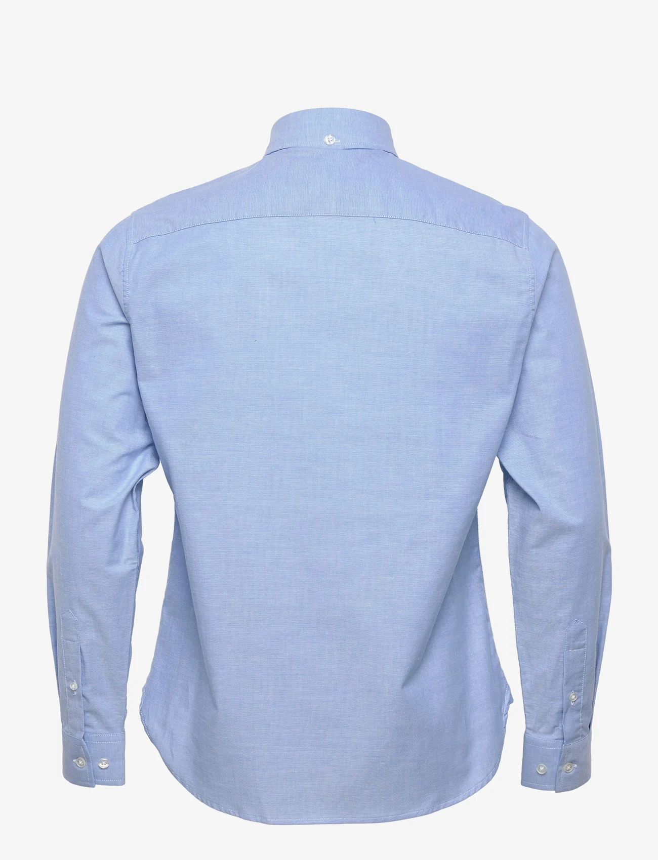 Clean Cut Copenhagen - Oxford Stretch Plain L/S - oxford shirts - light blue - 1