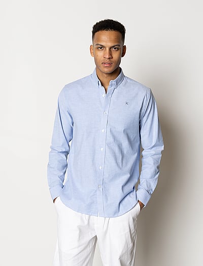 Oxford Stretch Plain L/S - Oxford Skjorter