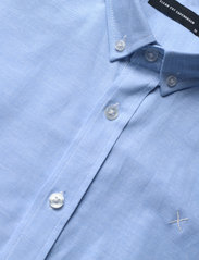 Clean Cut Copenhagen - Oxford Stretch Plain L/S - oxford shirts - light blue - 3