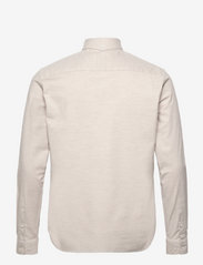 Clean Cut Copenhagen - Oxford Stretch Plain L/S - oxford shirts - sand melange - 1