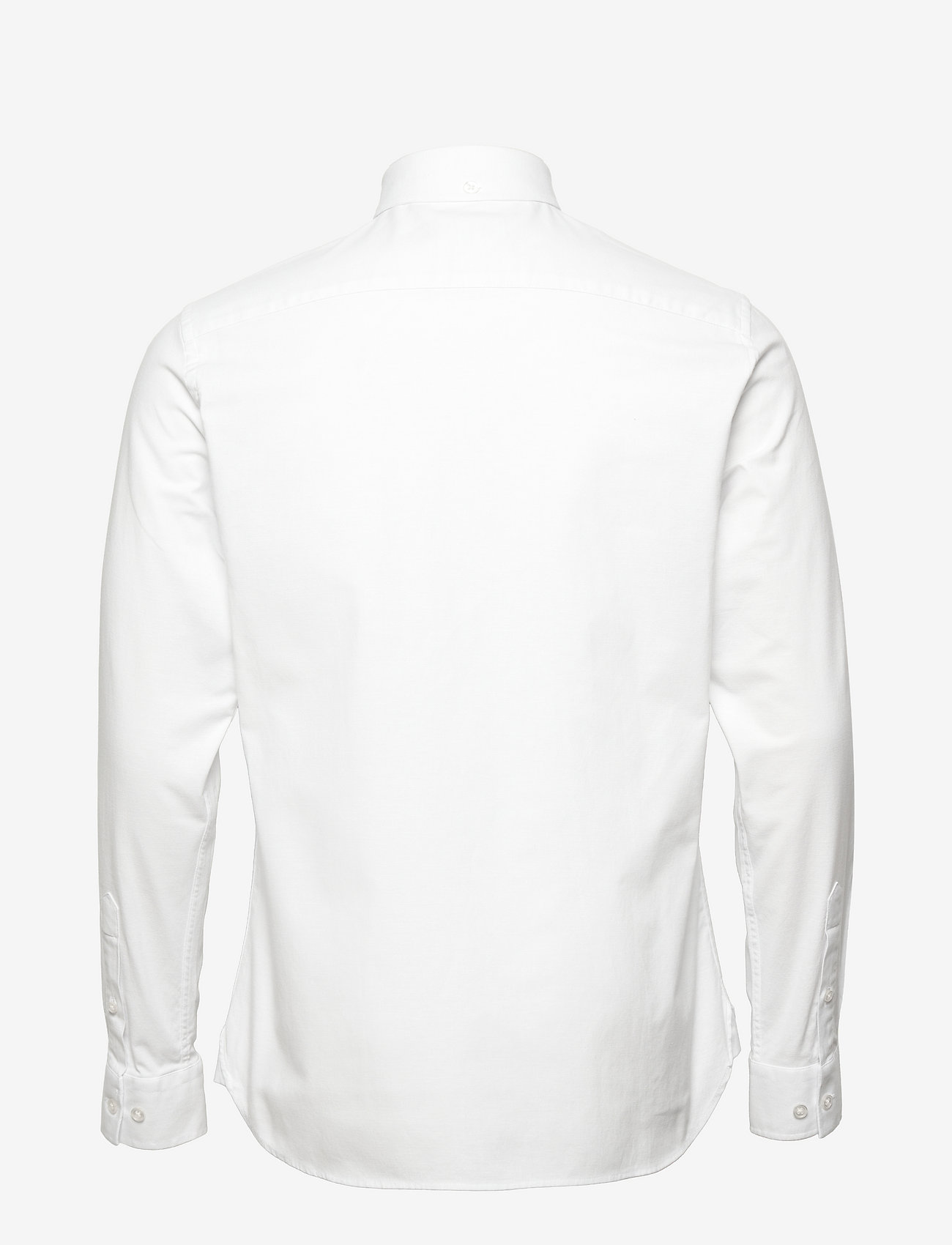 Clean Cut Copenhagen - Oxford Stretch Plain L/S - oxford skjorter - white01 - 1