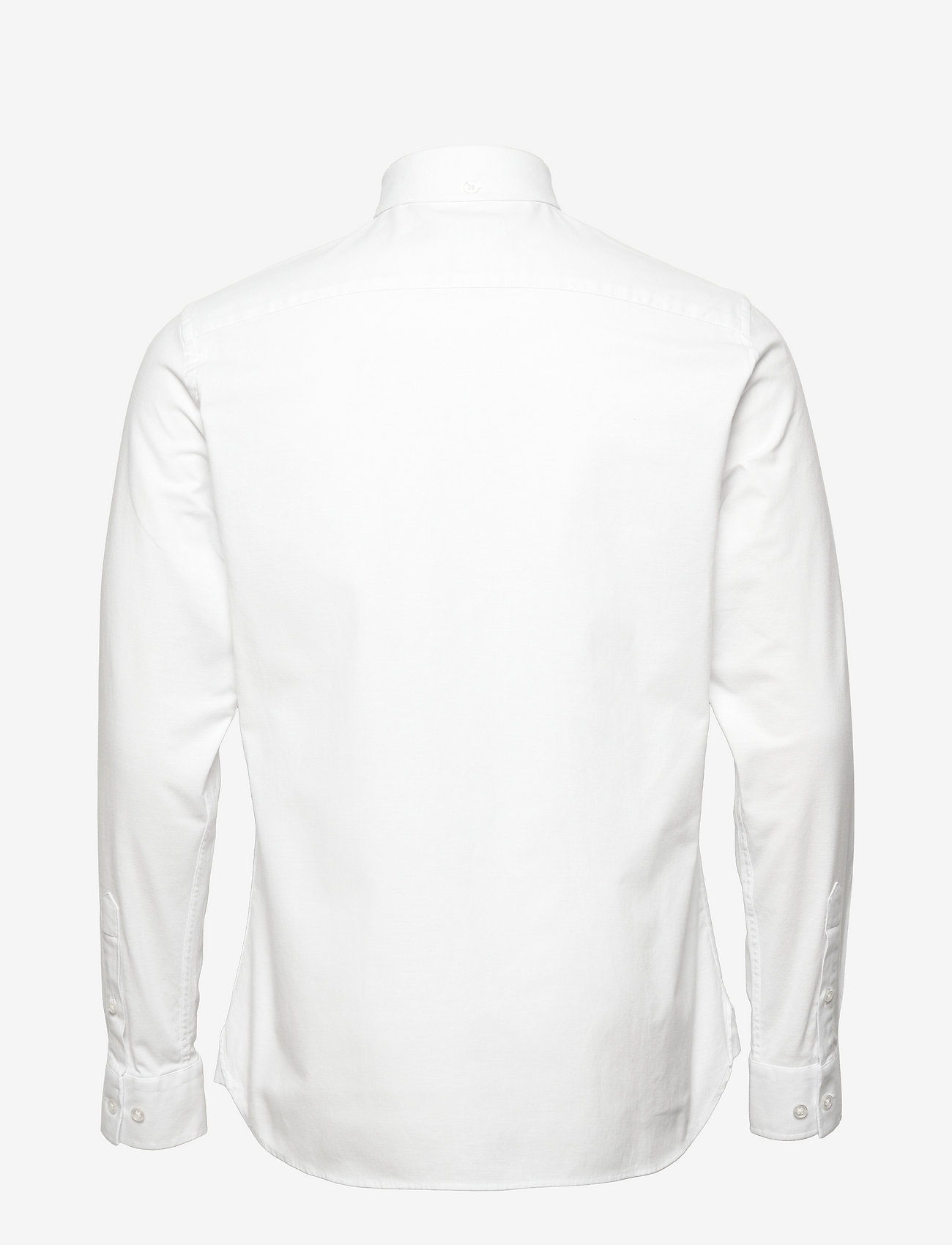 Clean Cut Copenhagen - Oxford Stretch Plain L/S - oxford shirts - white - 1