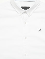 Clean Cut Copenhagen - Oxford Stretch Plain L/S - oxford shirts - white - 2