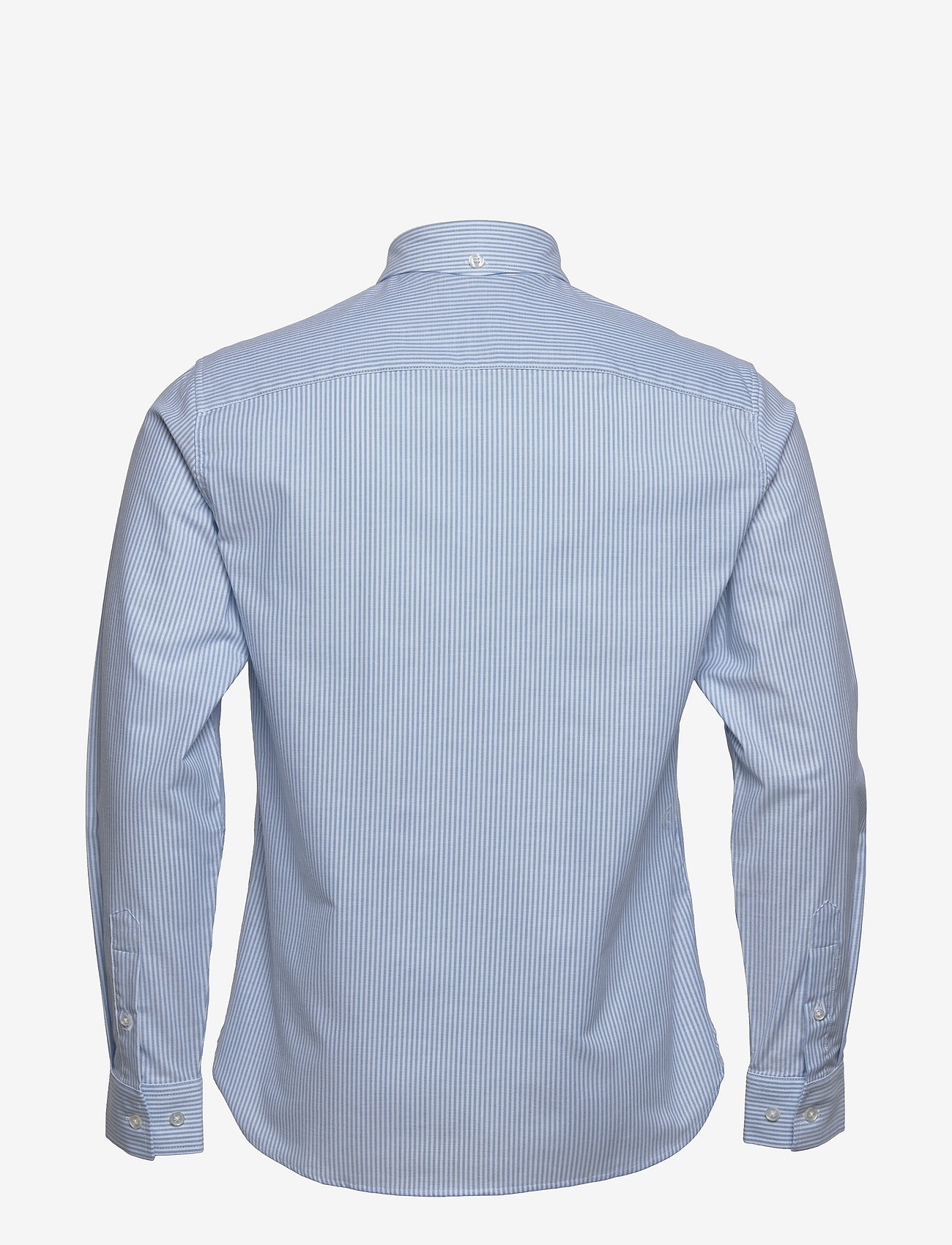Clean Cut Copenhagen - Oxford Stretch Stripe L/S - oxford-skjortor - light blue - 2