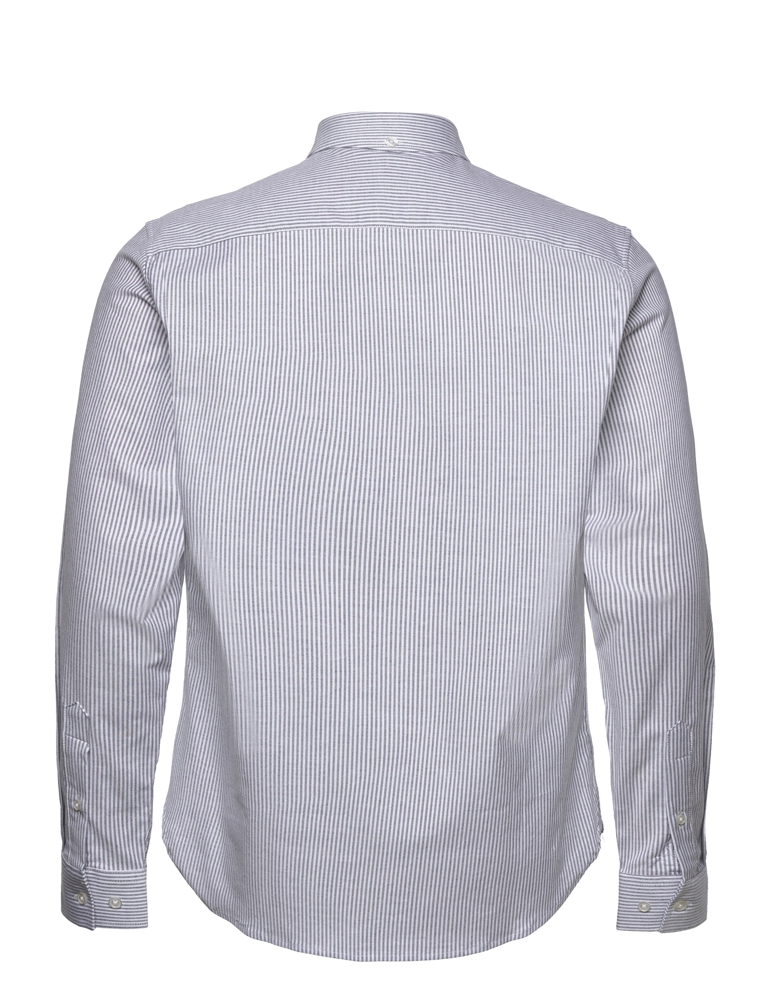 Clean Cut Copenhagen - Oxford Stretch Stripe L/S - navy striped - 2