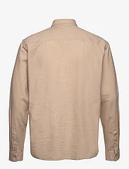 Clean Cut Copenhagen - Cotton / Linen Shirt L/S - pellavakauluspaidat - khaki - 1