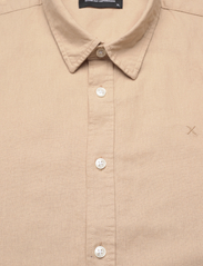 Clean Cut Copenhagen - Cotton / Linen Shirt L/S - pellavakauluspaidat - khaki - 2