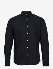 Cotton / Linen Shirt L/S - NAVY