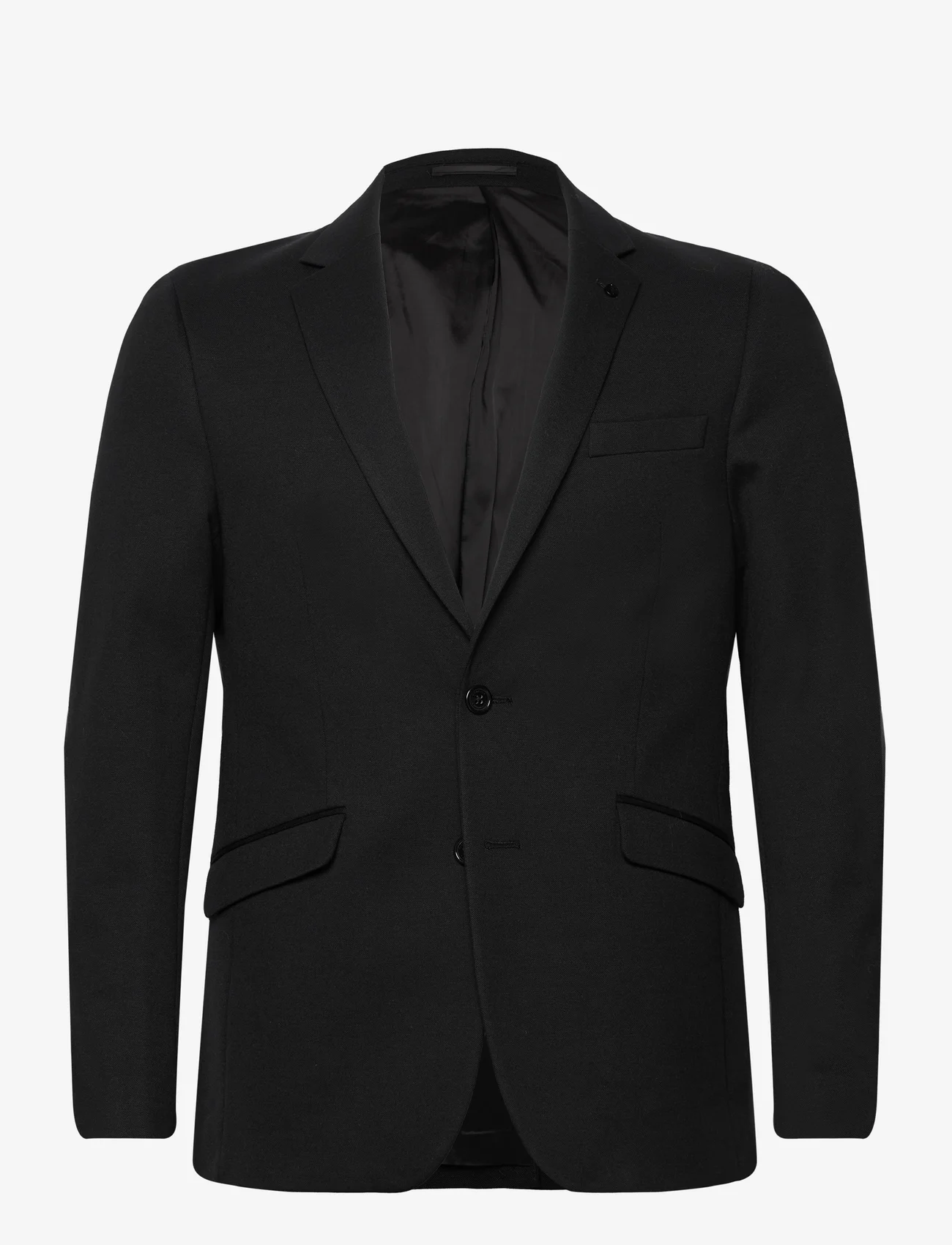Clean Cut Copenhagen - Milano Jersey Blazer - dobbeltradede blazere - black - 0