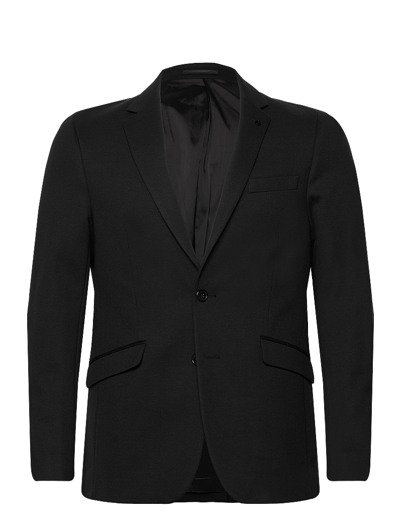 Clean Cut Copenhagen - Milano Jersey Blazer - enkeltradede blazere - black01 - 1
