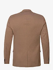 Clean Cut Copenhagen - Milano Jersey Blazer - double breasted blazers - dark camel - 1
