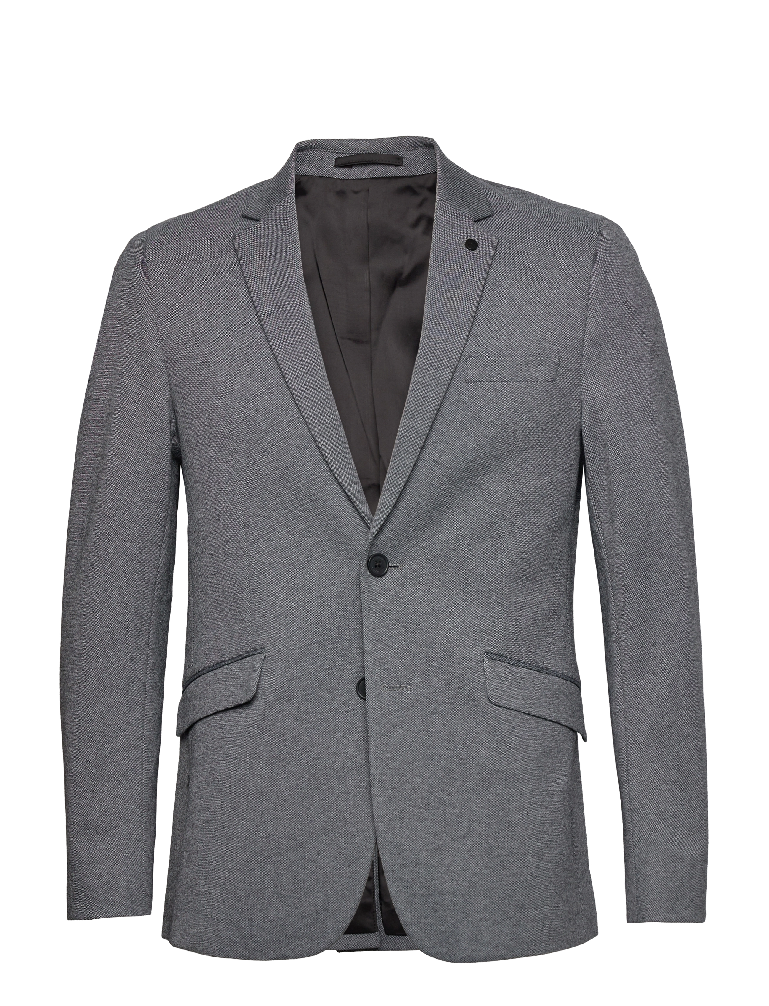 Clean Cut Copenhagen - Milano Jersey Blazer - einhnepptir blazerar - dark grey mix - 1