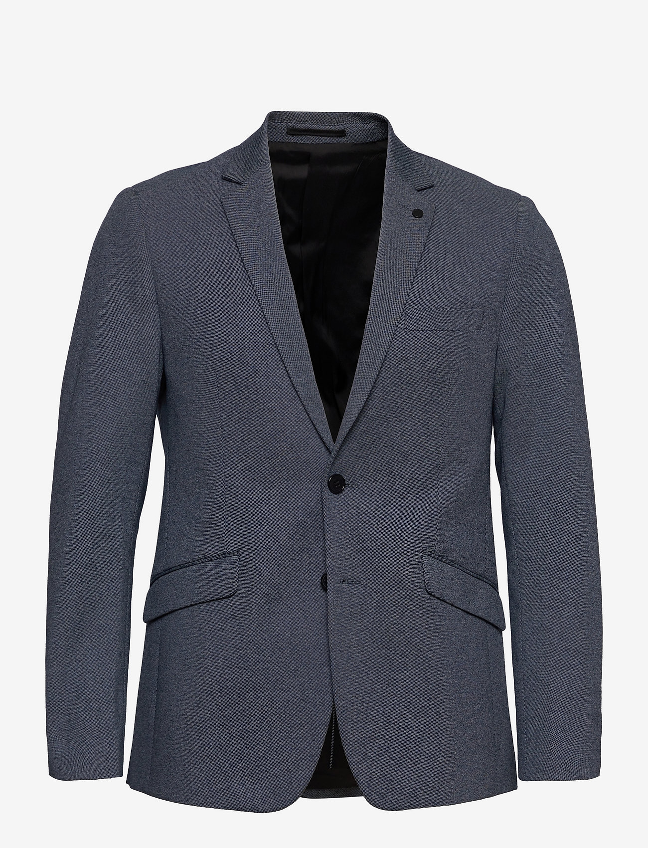 Clean Cut Copenhagen - Milano Jersey Blazer - dobbeltspente blazere - denim melange - 0