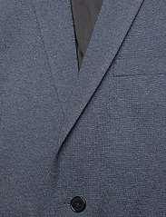 Clean Cut Copenhagen - Milano Jersey Blazer - dobbeltradede blazere - denim melange - 3
