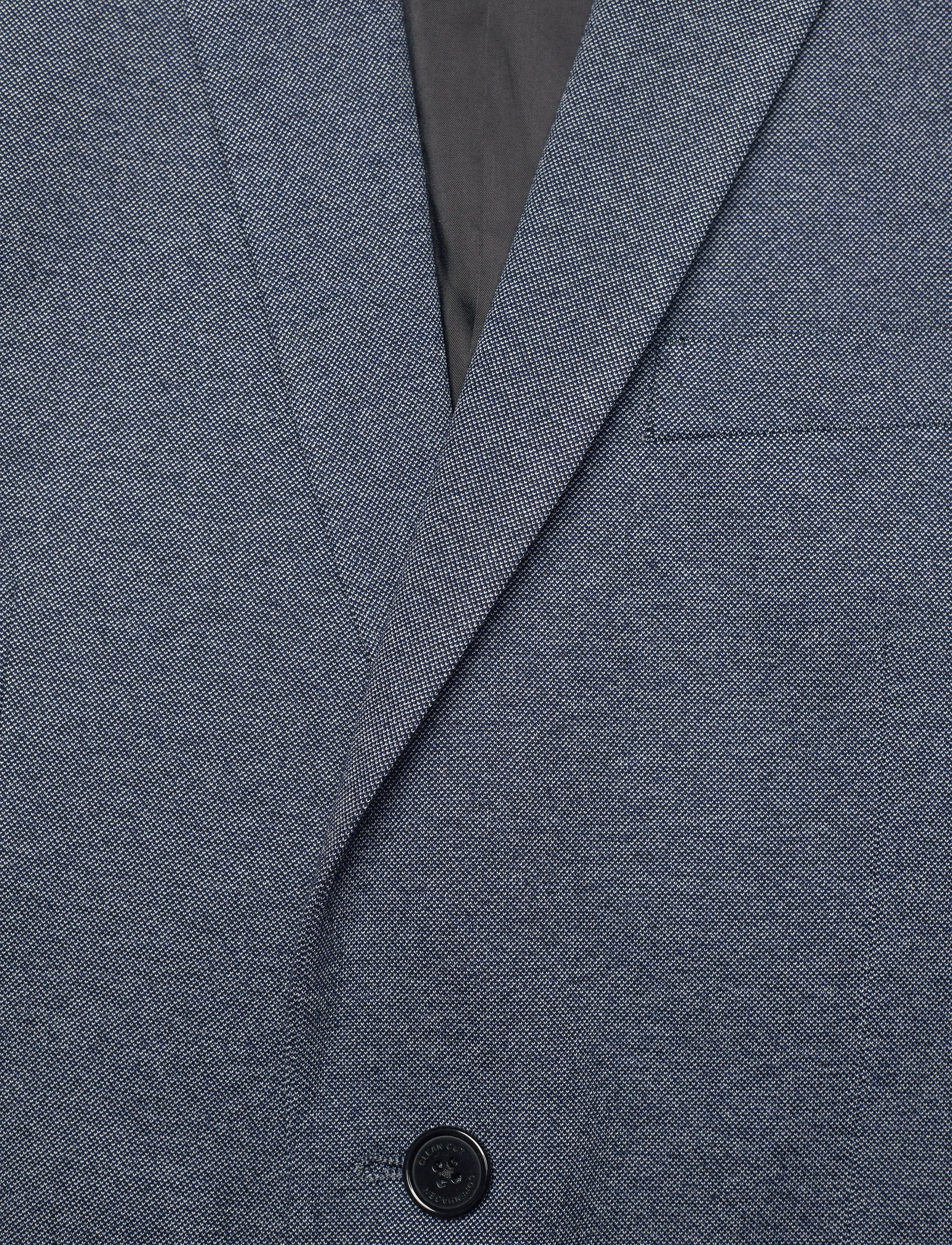 Clean Cut Copenhagen - Milano Jersey Blazer - blazers à boutonnage simple - denim melange - 3