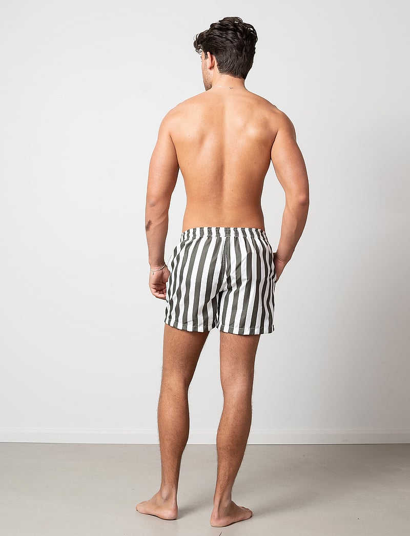 Clean Cut Copenhagen - Swim Shorts - badeshorts - bottle striped - 5
