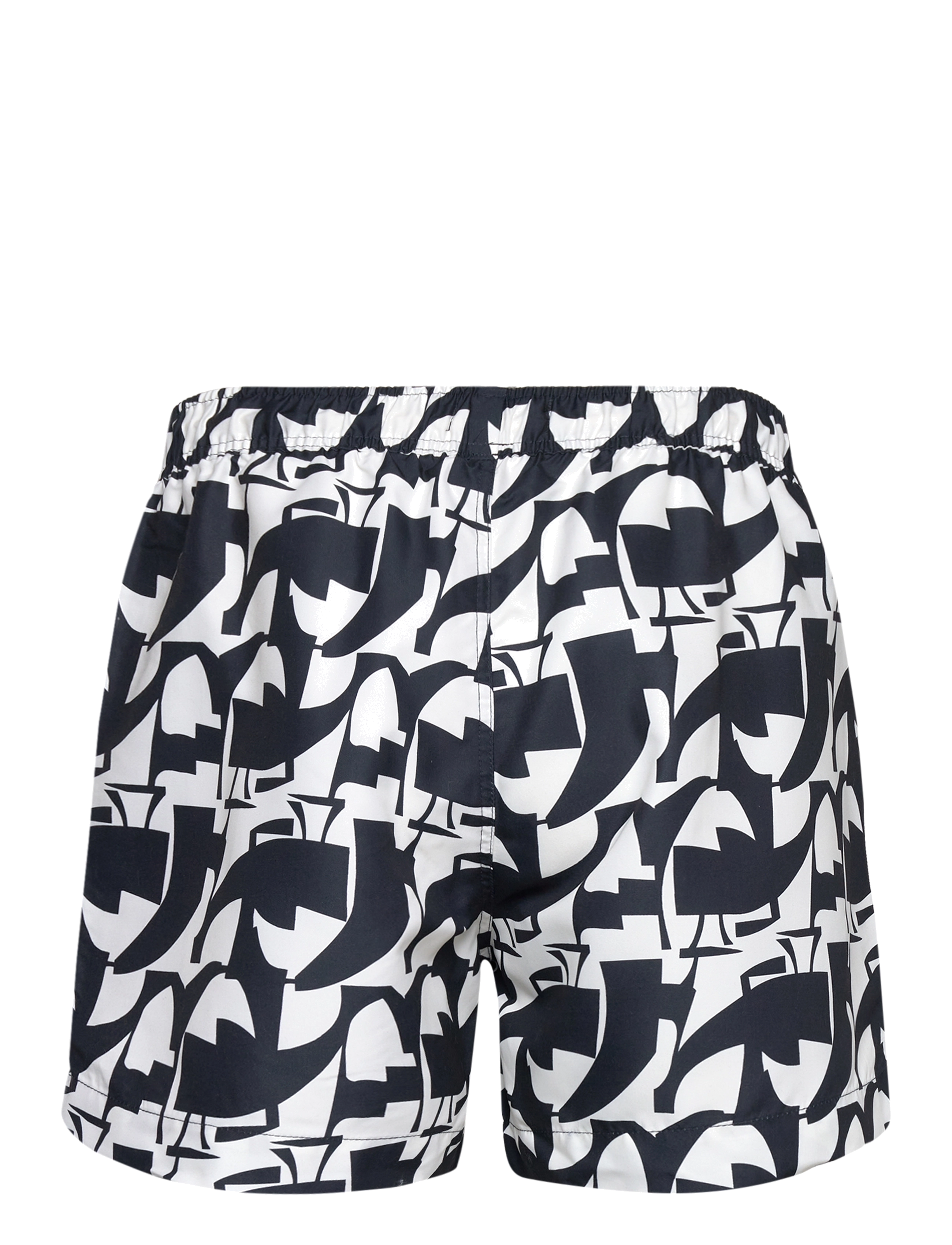 Clean Cut Copenhagen - Swim Shorts - laveste priser - navy / ecru graphic - 2