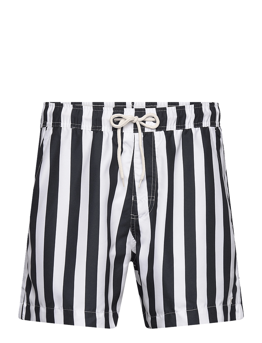 Clean Cut Copenhagen - Swim Shorts - badehose - navy striped - 1