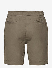Clean Cut Copenhagen - Barcelona Cotton / Linen Shorts - pellavashortsit - dusty green - 1