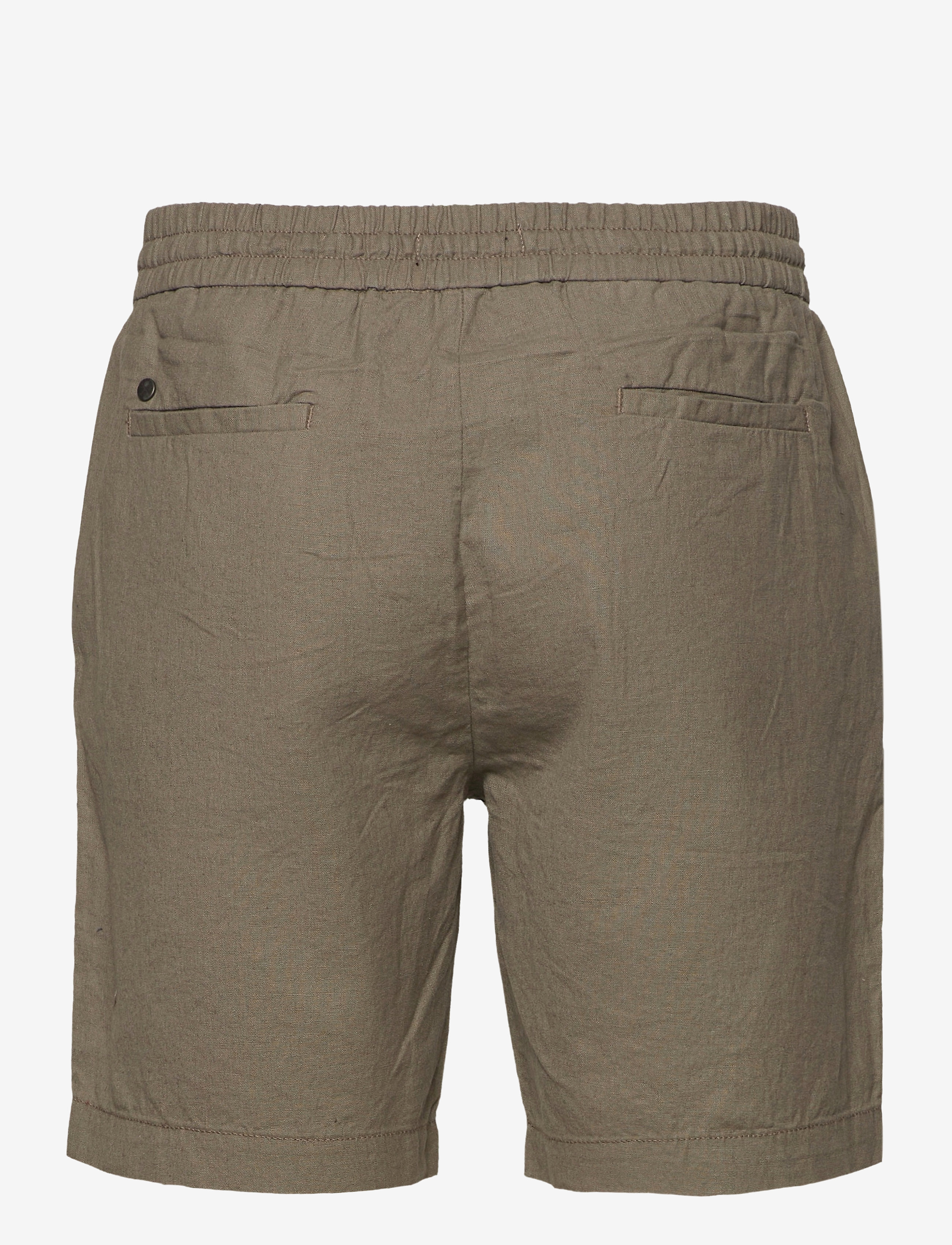 Clean Cut Copenhagen - Barcelona Cotton / Linen Shorts - dusty green - 2