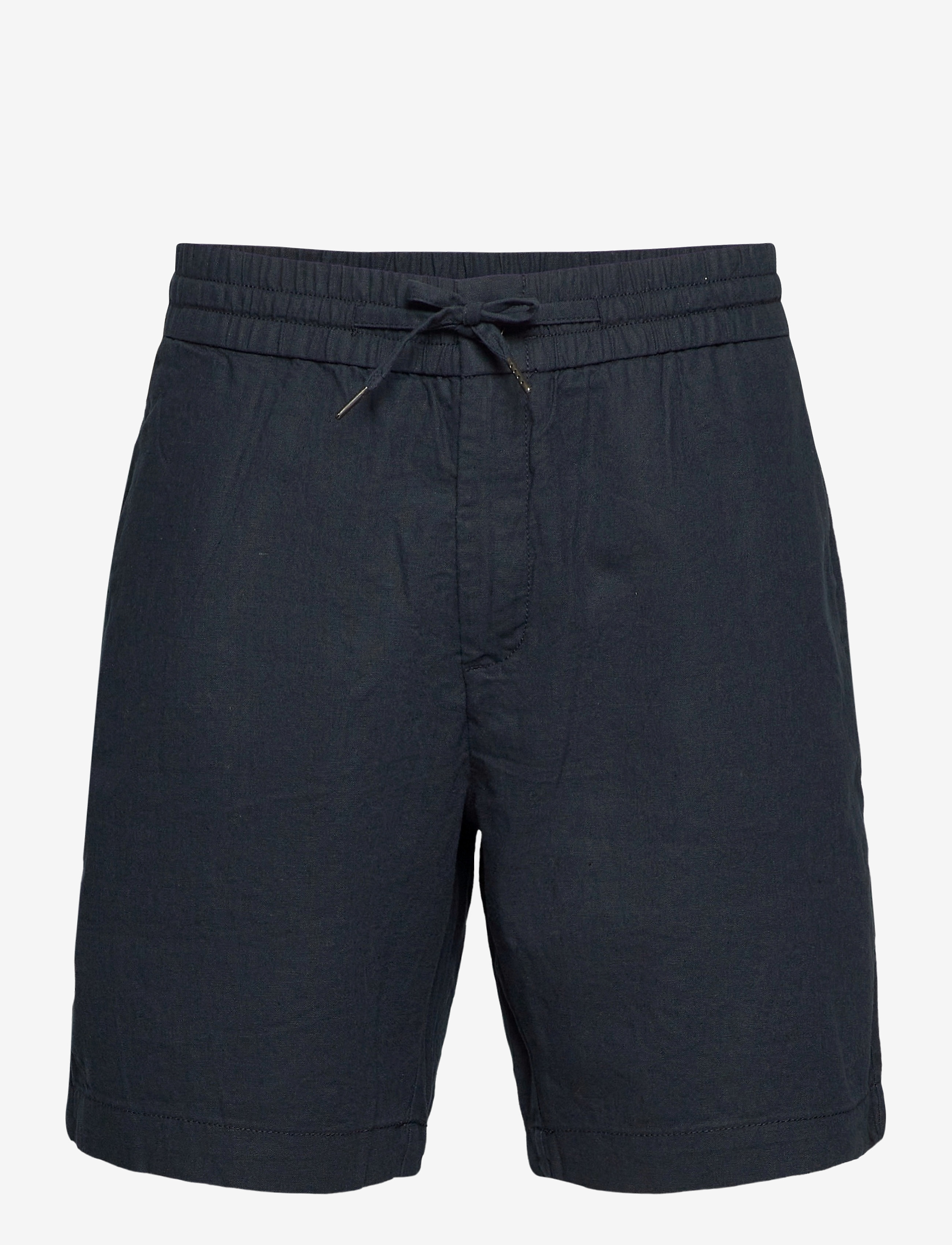 Clean Cut Copenhagen - Barcelona Cotton / Linen Shorts - navy - 1