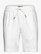 Barcelona Cotton / Linen Shorts - WHITE