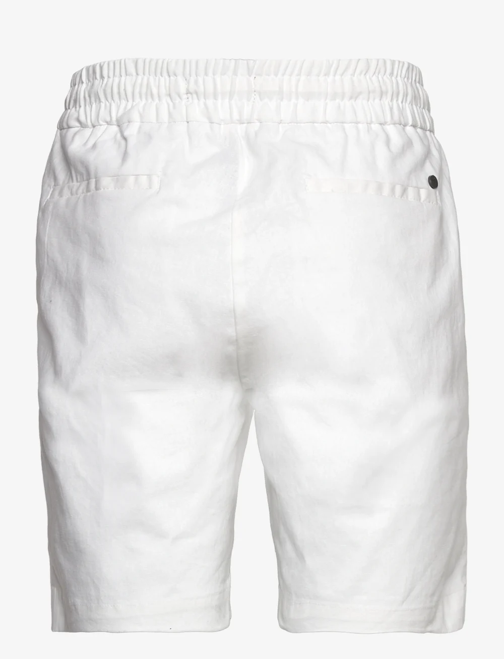 Clean Cut Copenhagen - Barcelona Cotton / Linen Shorts - hørshorts - white - 2