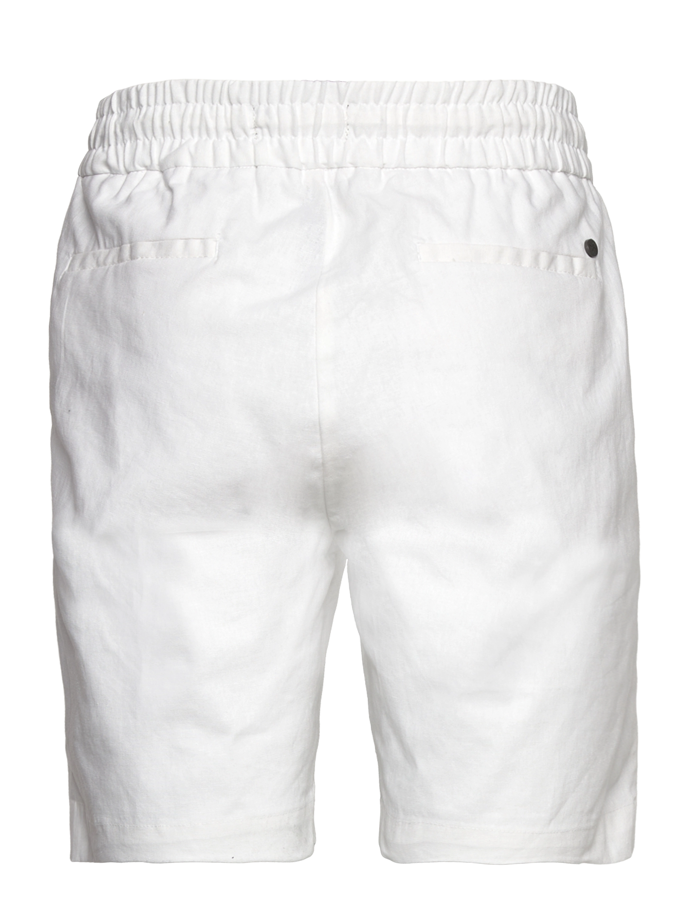 Clean Cut Copenhagen - Barcelona Cotton / Linen Shorts - white - 2
