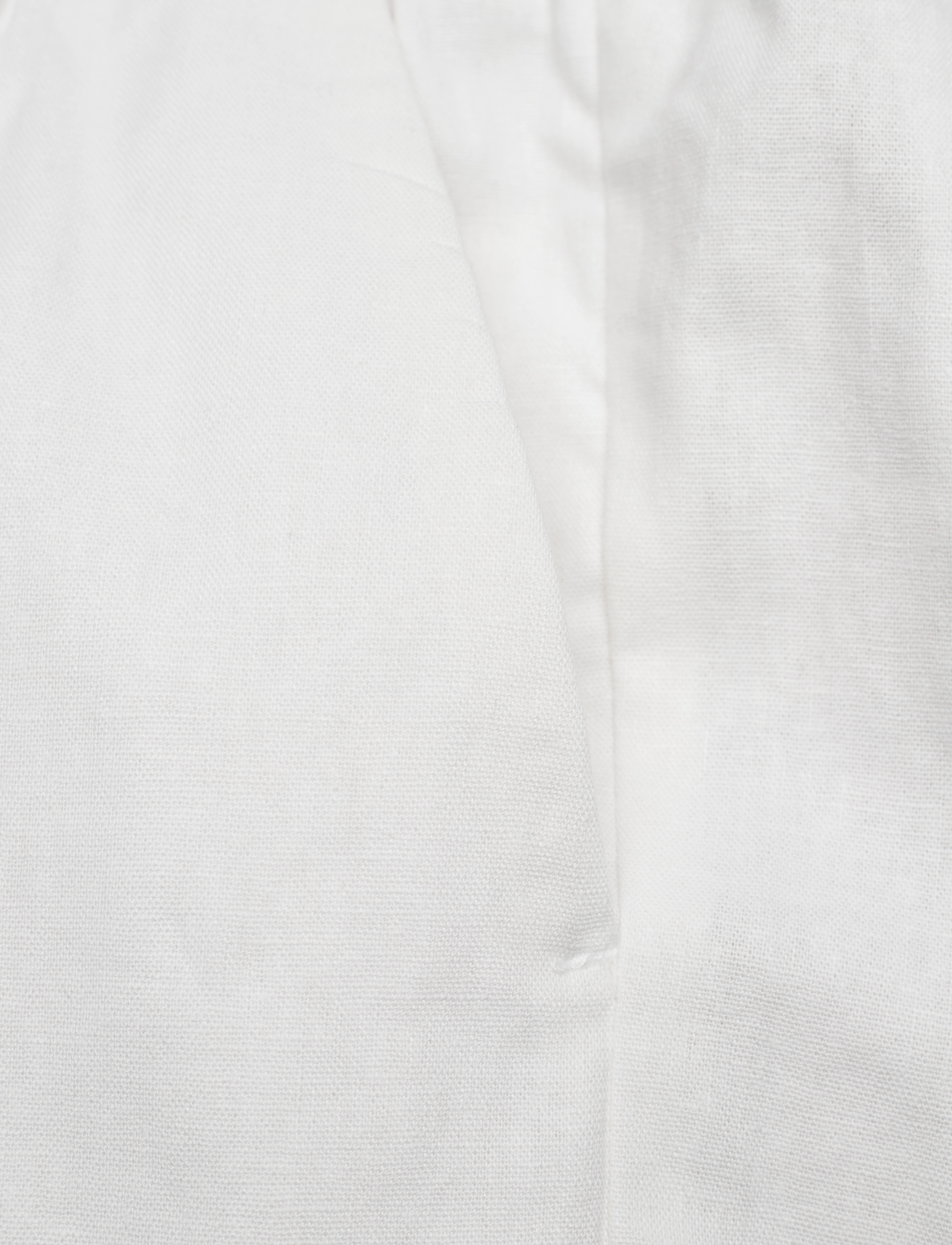 Clean Cut Copenhagen - Barcelona Cotton / Linen Shorts - white - 4